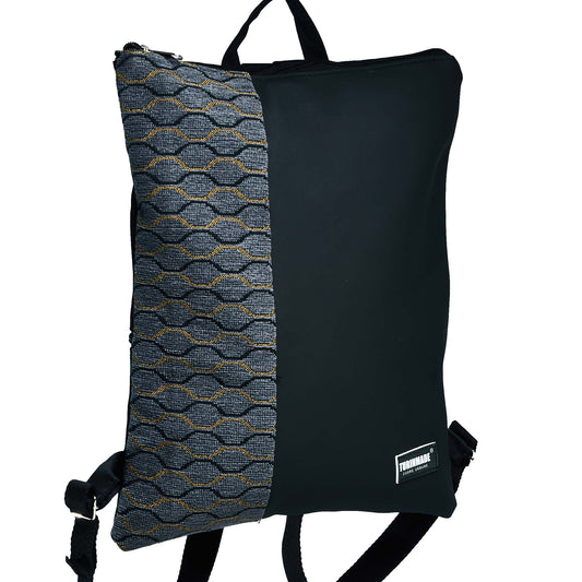 Zaino fatto a mano bipolar patchwork 102