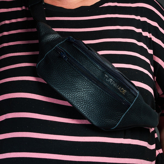 Marsupio turinmade silver tag pelle 12