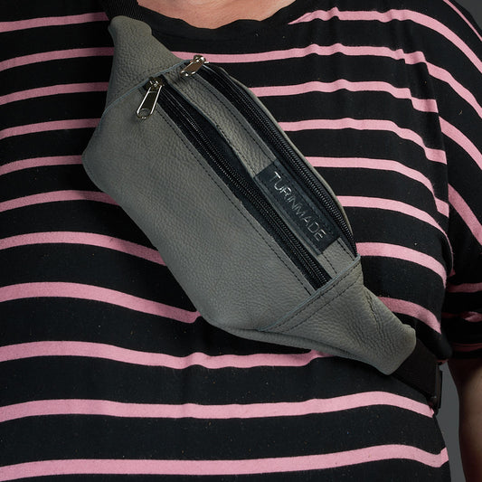 Marsupio turinmade silver tag pelle 15