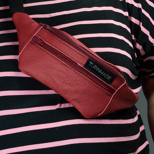 Marsupio turinmade silver tag pelle 2