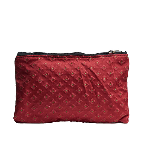 Pochette foderata con zip 20