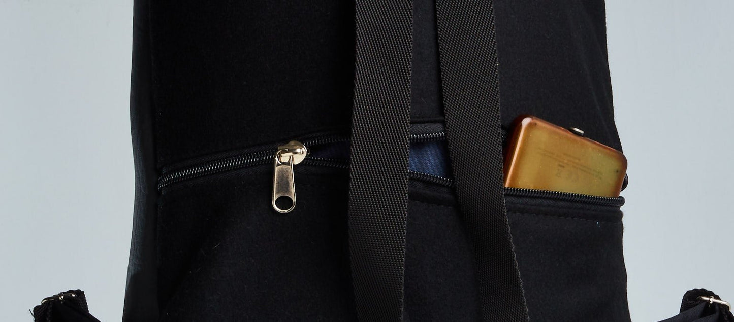 Zaino patchwork bipolare tech