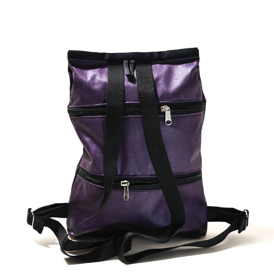 BERLINO 04 - Zaino ANTIFURTO in ecopelle