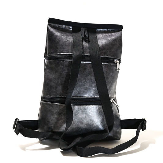 BERLINO 27 - Zaino ANTIFURTO in ecopelle