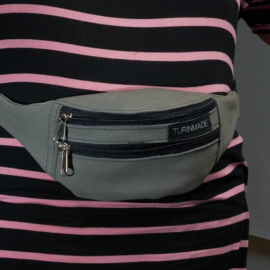 Marsupio turinmade silver tag pelle 15