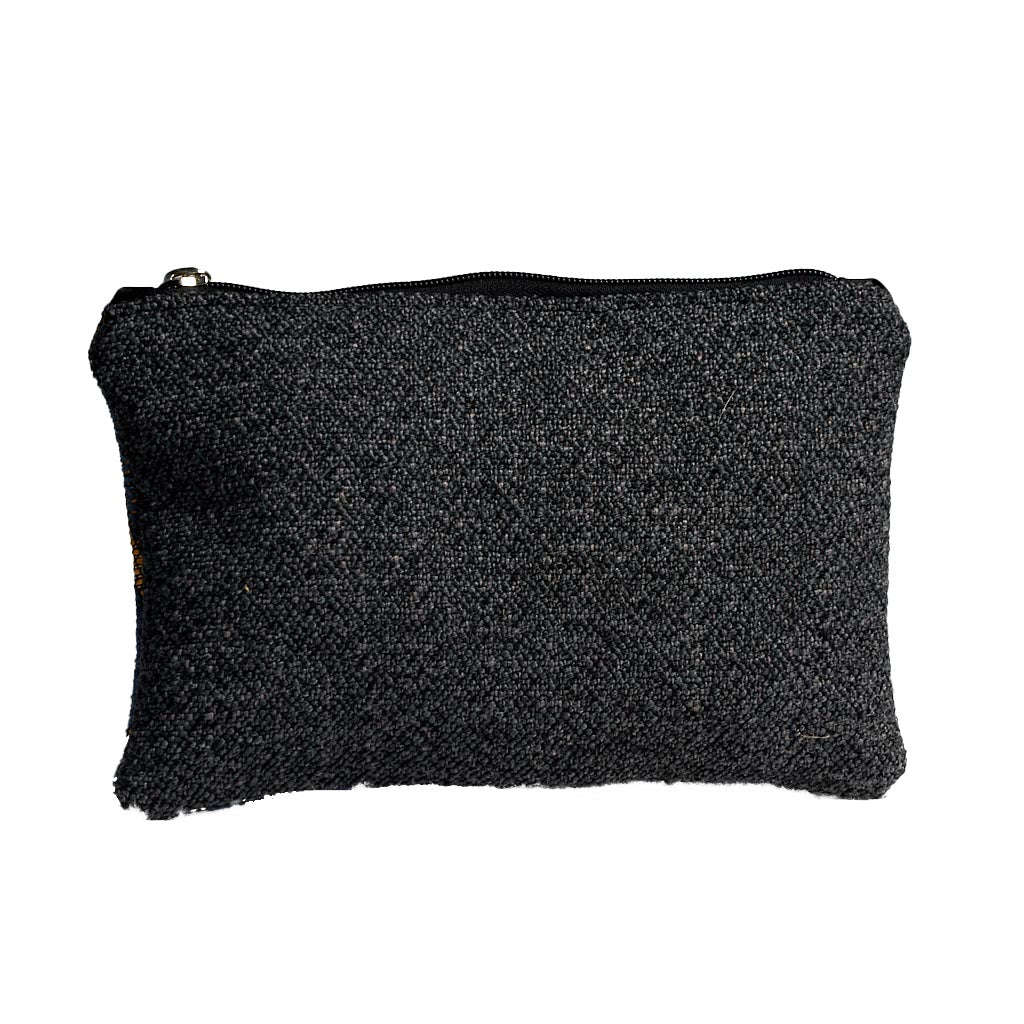 Pochette foderata con zip 44