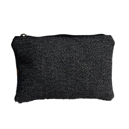 Pochette foderata con zip 44