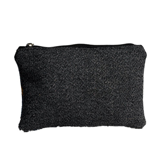 Pochette foderata con zip 44