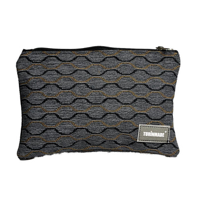 Pochette foderata con zip 46