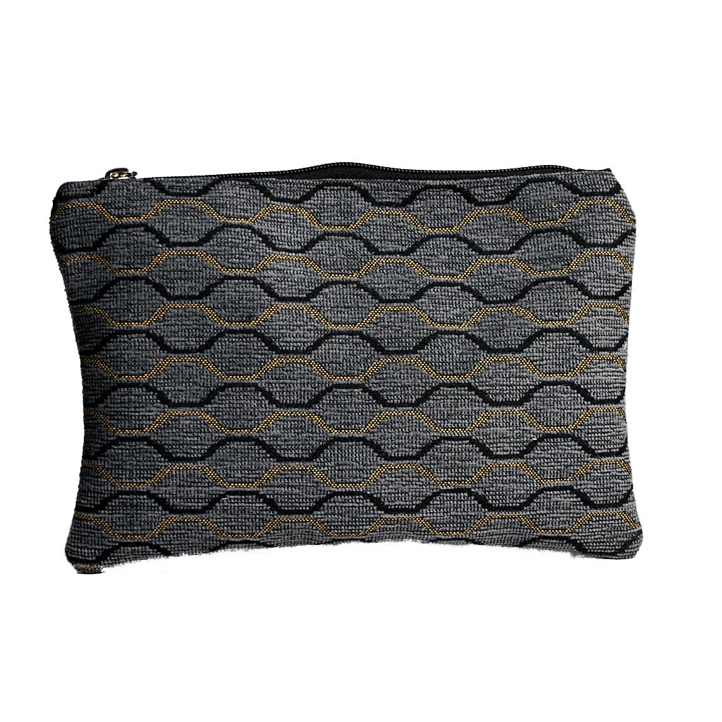 Pochette foderata con zip 46