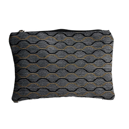 Pochette foderata con zip 46