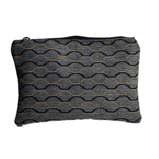 Pochette foderata con zip 46
