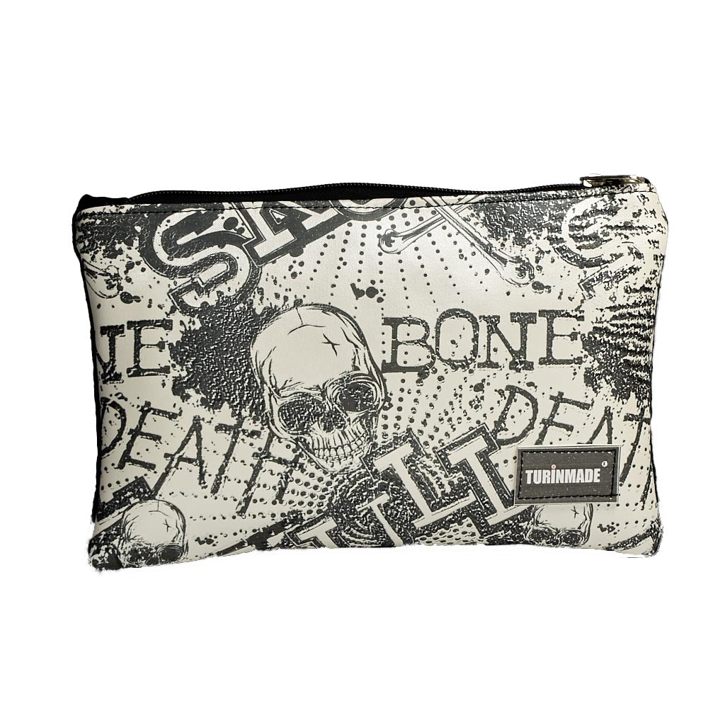Pochette foderata con zip 48