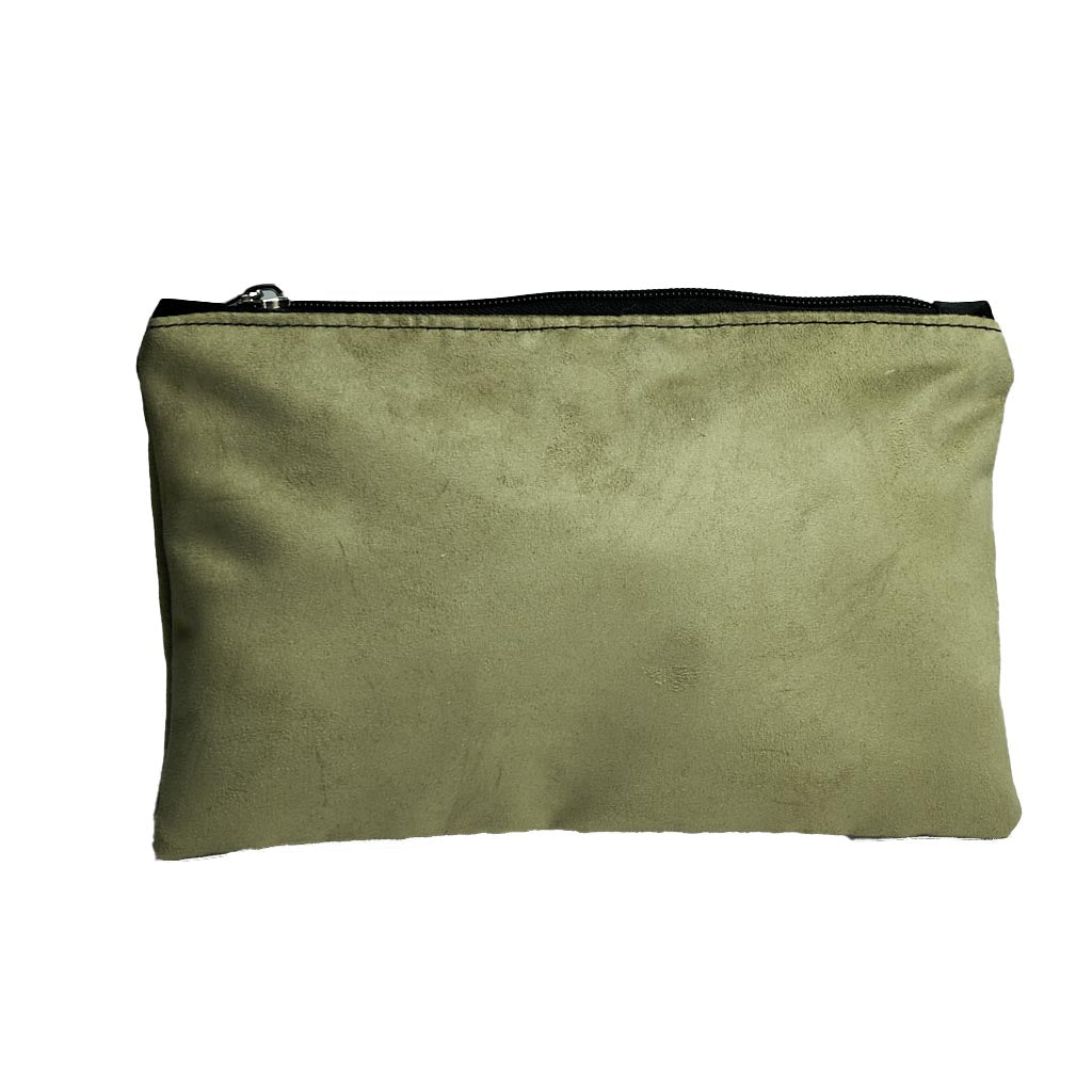 Pochette foderata con zip 50