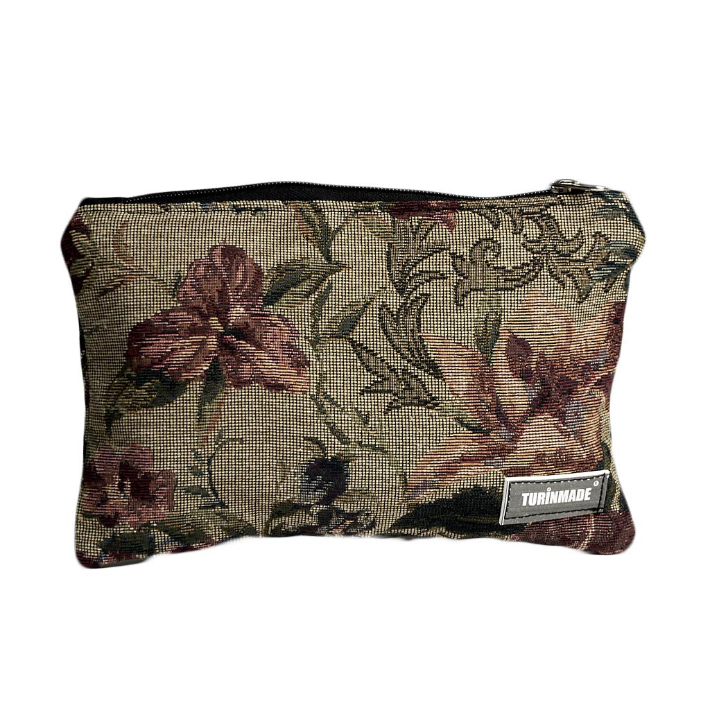Pochette foderata con zip 19
