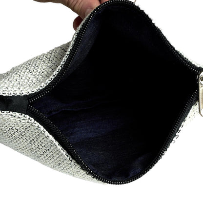 Pochette foderata con zip 21