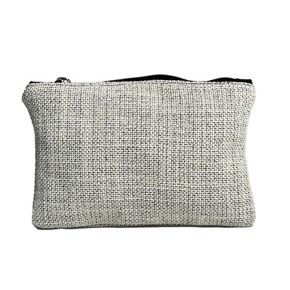 Pochette foderata con zip 21