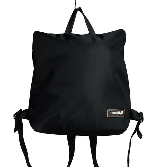 Sparta 06 | Zaino nero in nylon accoppiato dal design antifurto