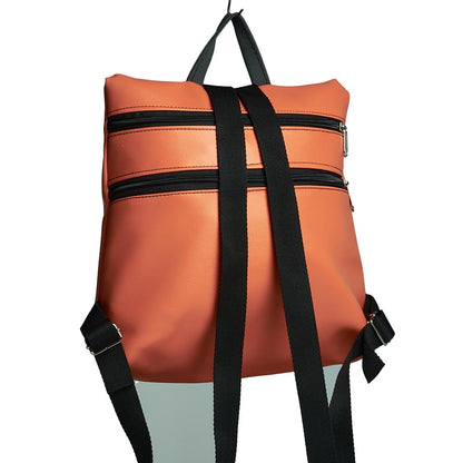 Sparta 12 | Zaino arancione impermeabile dal design antifurto