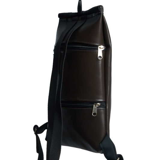 BERLINO 61- Zaino ANTIFURTO in ecopelle