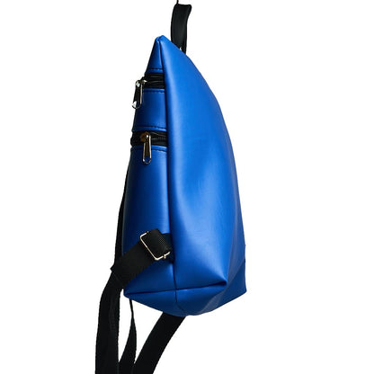 Sparta 16 | Zaino blu acceso impermeabile dal design antifurto