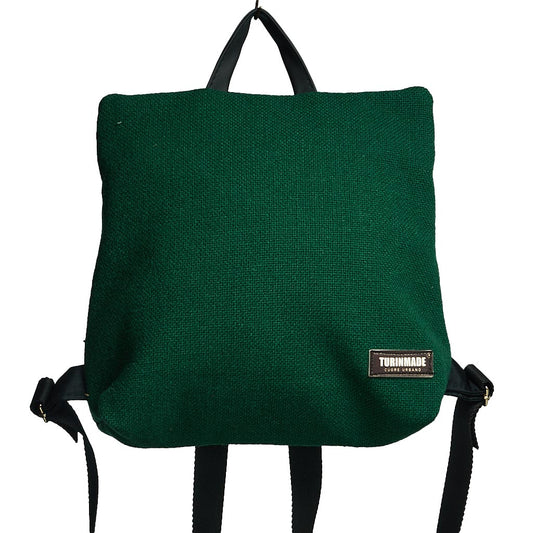 Sparta 17 | Zaino verde in tessuto dal design antifurto