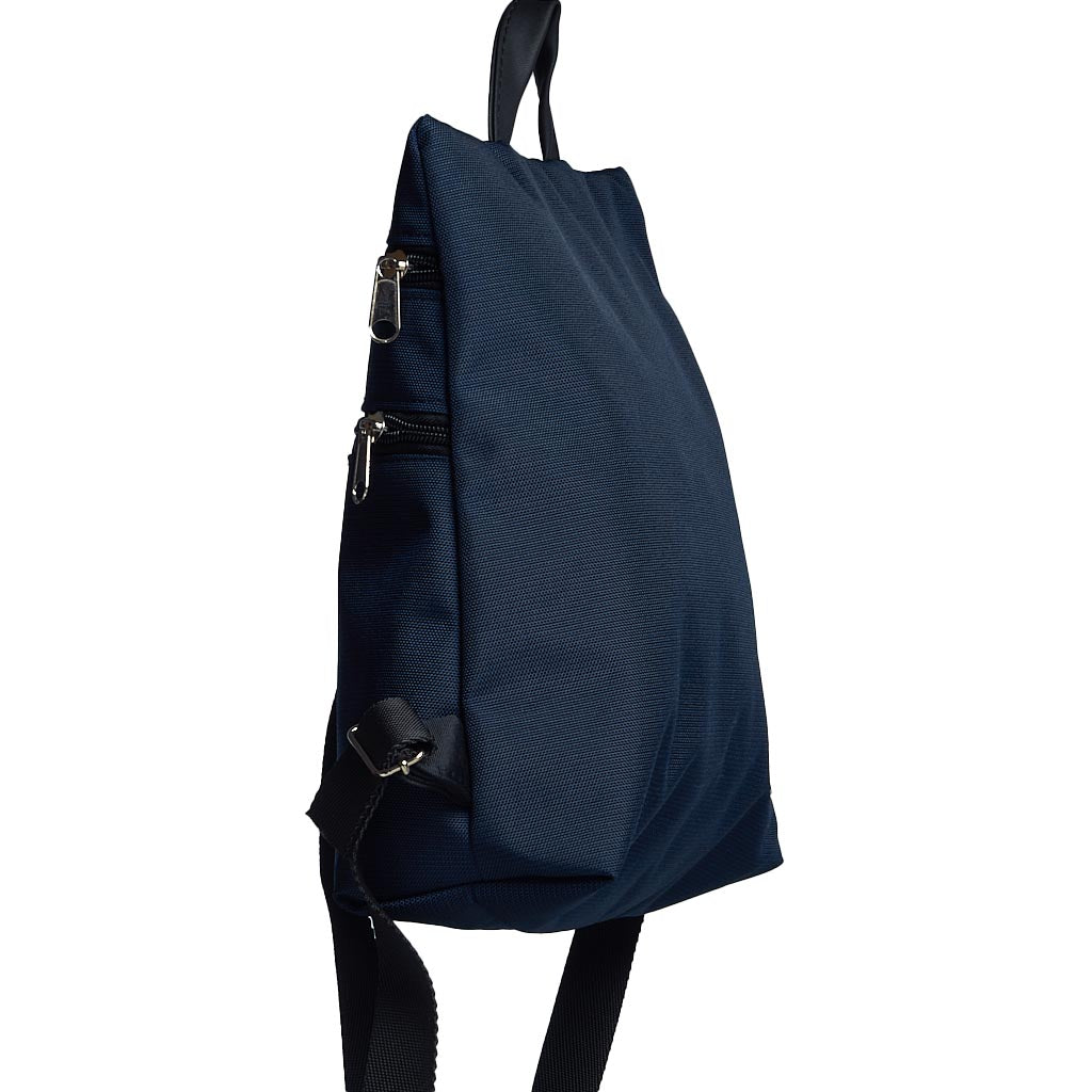 Sparta 21 | Zaino blu scuro in nylon impermeabile dal design antifurto