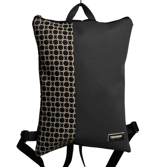 Bipolare 39 | Zaino patchwork con fascia jacquard a cerchi