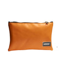 Pochette foderata con zip 13
