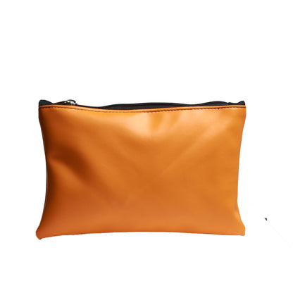 Pochette foderata con zip 13