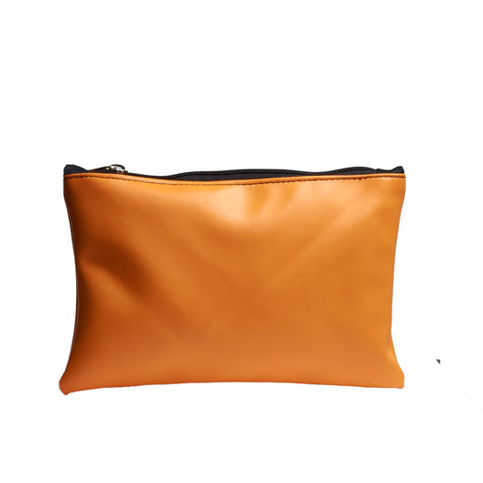 Pochette foderata con zip 13