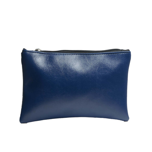 Pochette foderata con zip 14