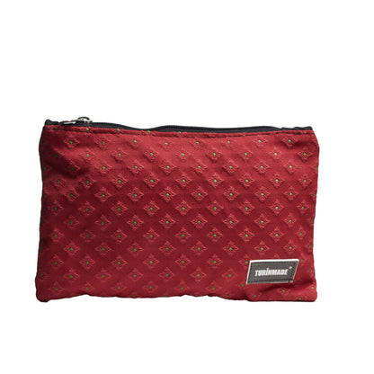 Pochette foderata con zip 20