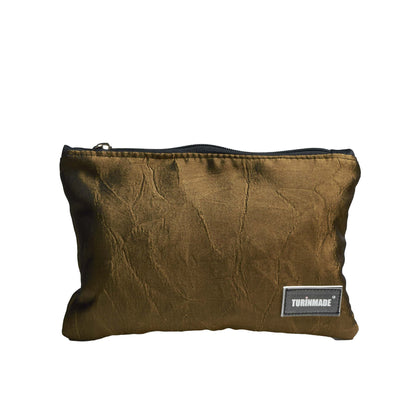 Pochette foderata con zip 24