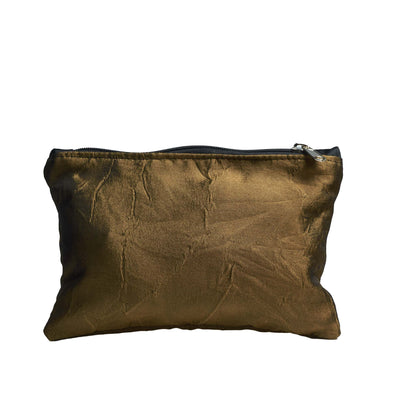 Pochette foderata con zip 24