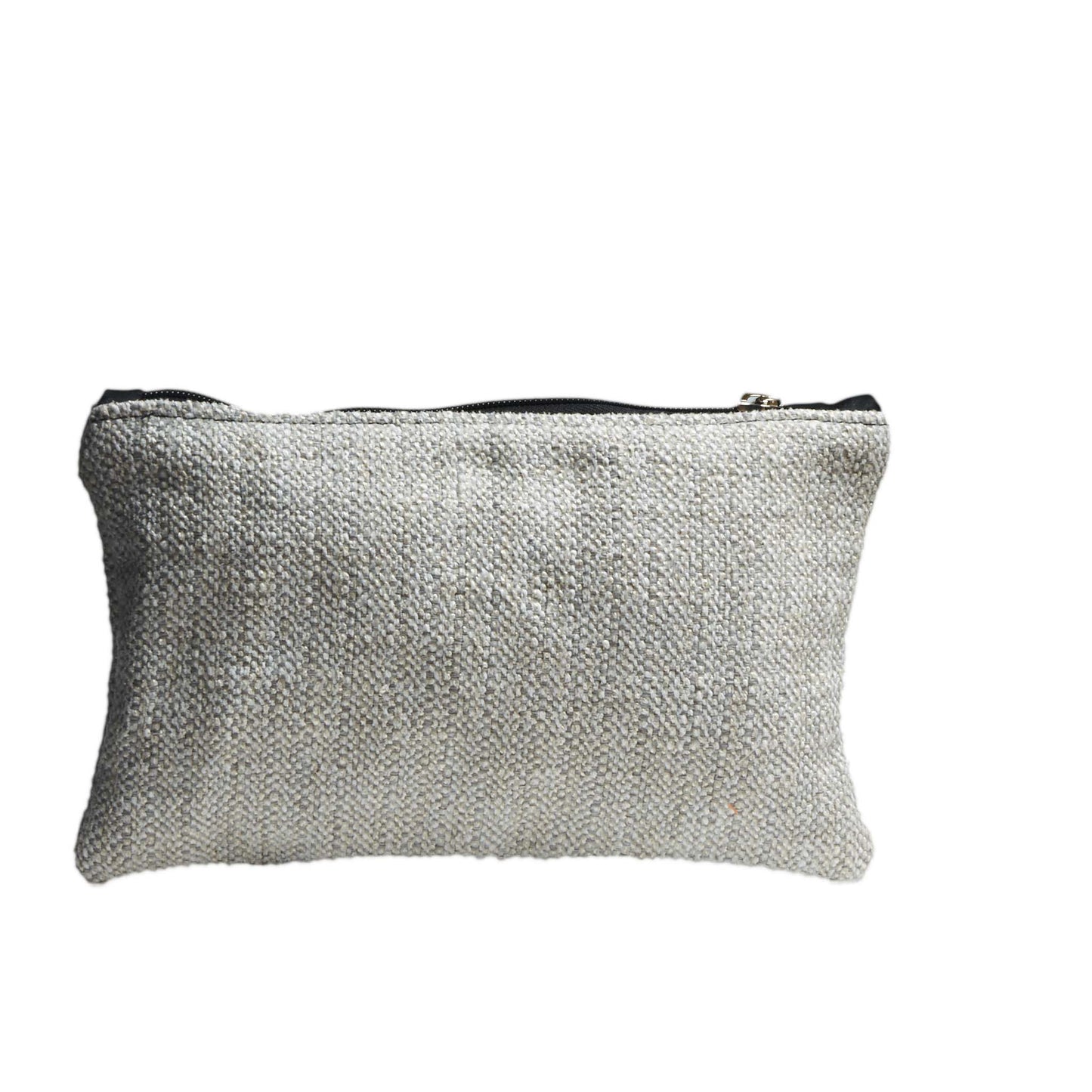 Pochette foderata con zip 25