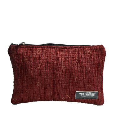 Pochette foderata con zip 28