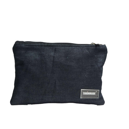 Pochette foderata con zip 30