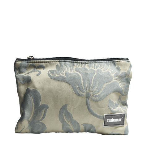 Pochette foderata con zip 32