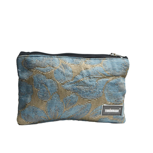 Pochette foderata con zip 33