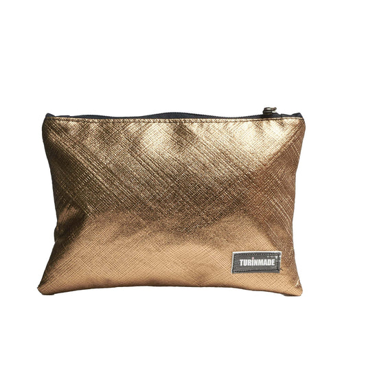 Pochette foderata con zip 35