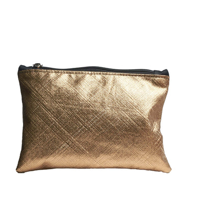 Pochette foderata con zip 35