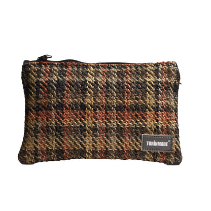 Pochette foderata con zip 4